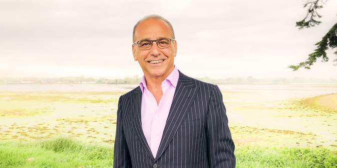 Photo of Theo Paphitis, star of Dragons’ Den.