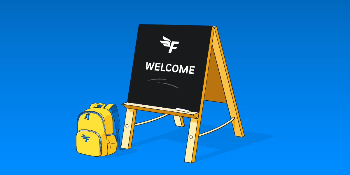 Laptop screen that says 'FreeAgent - Get Started'