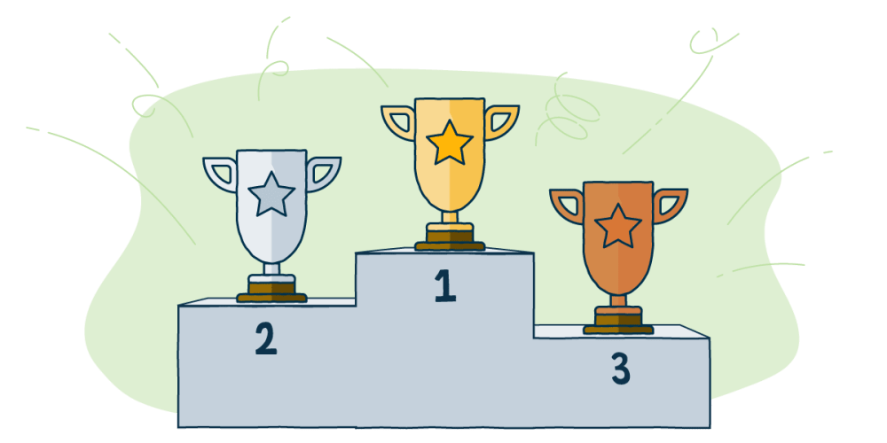 Some FreeAgent trophies for your best customers